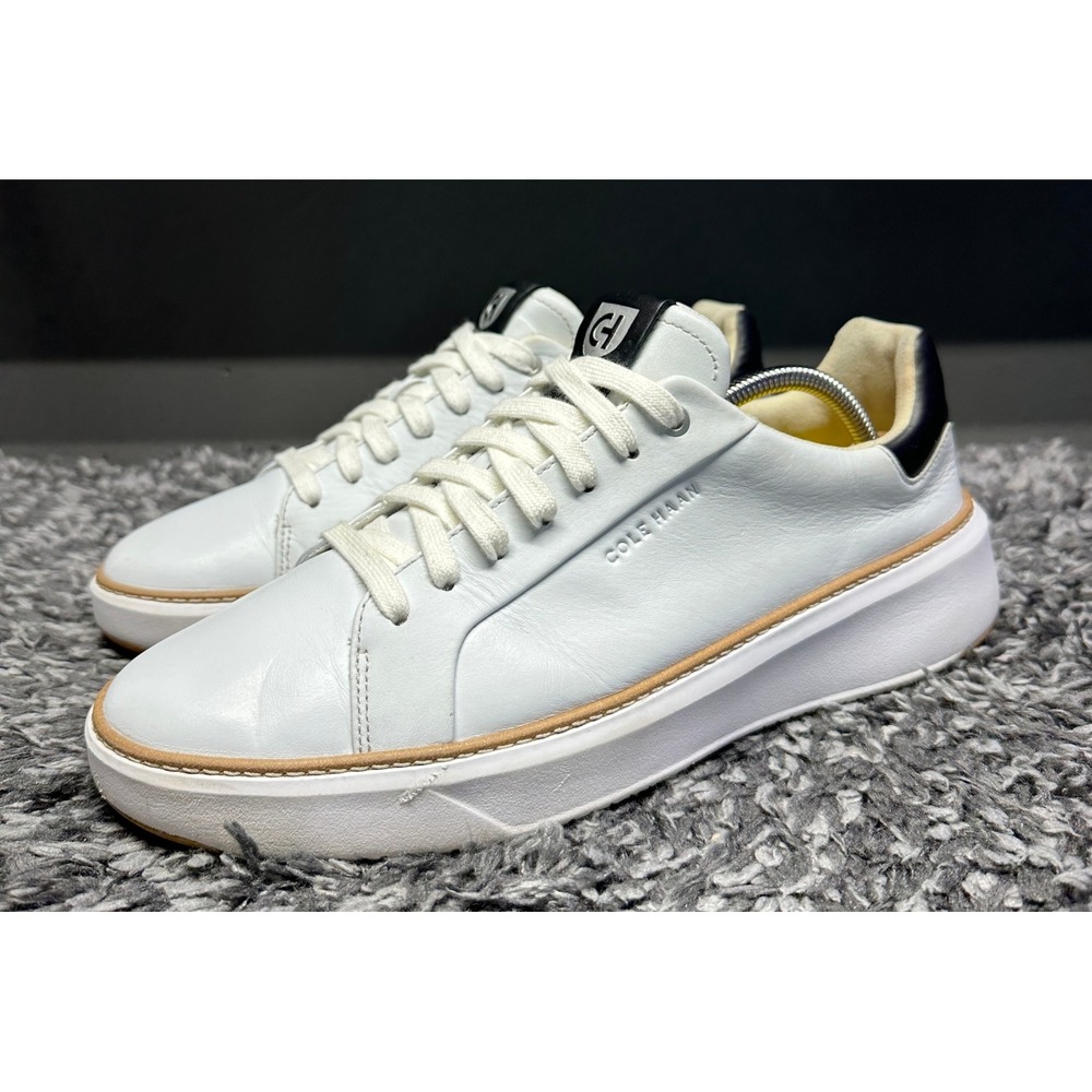 Cole Haan Shoes Sneakers Mens Size 10 White GrandPro Topspin Minimalist Luxe
